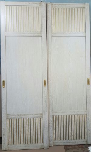 Двери для шкафа купе с фрезеровкой Самара